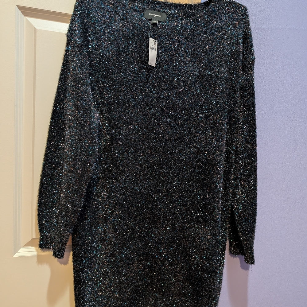 New With Tags- Banana Republic Sparkling Purple Dress